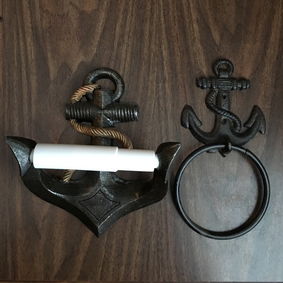 Bath Nautical Anchor Bathroom Decor Poshmark